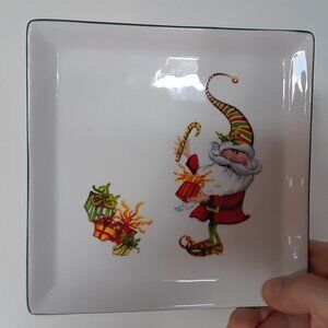 Laura Secord Porcelain Christmas Dish